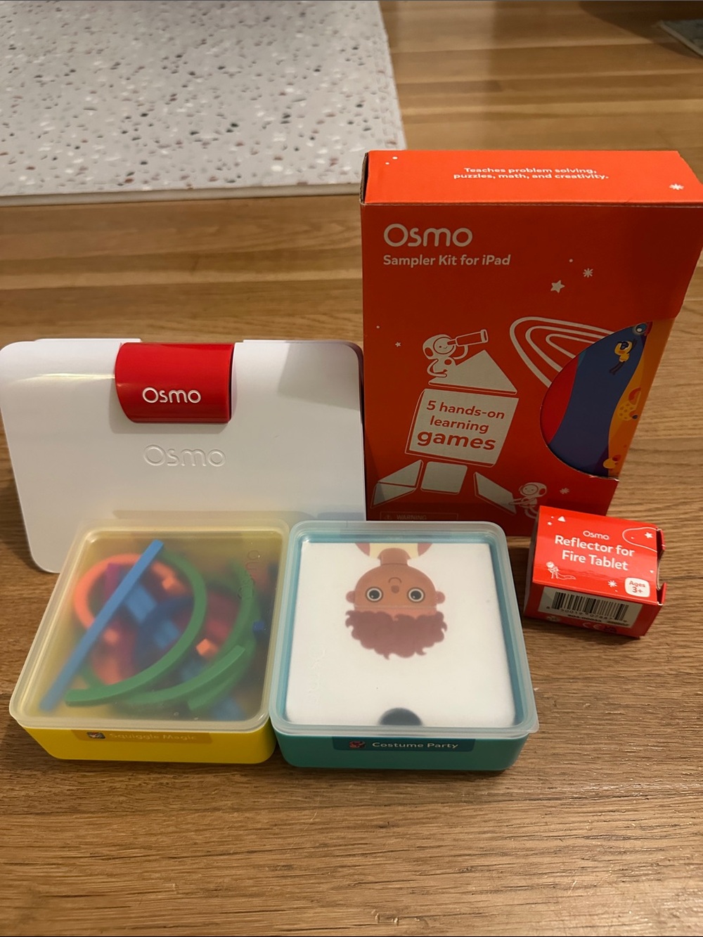Osmo Kids Toys Sampler Kit with Hands-On Learning Games